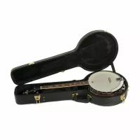 GEWA Tennessee Economy Banjo Case кофр для 4-струнного банджо, дерево, покрытие черный винил