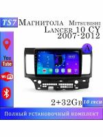 Магнитола TS7 Mitsubishi Lancer 10 2007-2012 2/32Gb