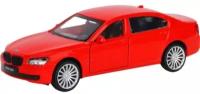 Масштабная модель Автопанорама JB1200131 BMW 760 LI, 1:46, красный