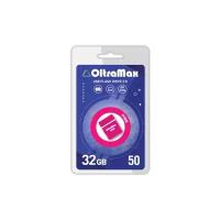 Флешка USB 2.0 OltraMax 32 ГБ 50 ( OM-32GB-50-Pink )