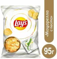 Чипсы Lays Моцарелла песто 95г