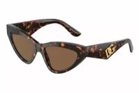 Солнцезащитные очки DOLCE & GABBANA DG 4439 502/73, коричневый