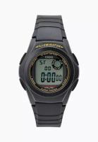 Наручные часы CASIO Collection Men F-200W-9A, серый, черный