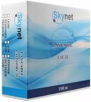 Сетевой кабель SkyNet Premium UTP cat.5e 100m Indoor Box Grey CSP-UTP-4-CU/100