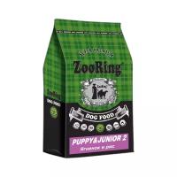 Сухой корм для щенков ZooRing ягненок, с рисом 1 уп. х 10 кг
