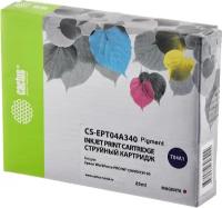 Картридж cactus CS-EPT04A340, 8000 стр, пурпурный