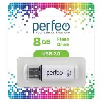 USB флешка Perfeo USB 8GB C13 White
