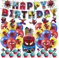 Набор для праздника Человек-паук/Spider Man, 32 предмета