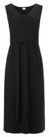 Сорочка женская (миди) MINAKU: Home collection цвет чёрный, размер 48