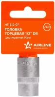 Головка торцевая 1/2" DR шестигранная 14мм пласт. подвес AT-S12-07 AIRLINE