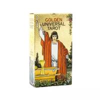 Карты Таро "De Angelis Golden Universal Tarot" Lo Scarabeo / Золотое Универсальное Таро