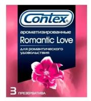 Презервативы с ароматом CONTEX Romantic - 3 шт