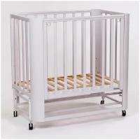 Кровать детская кроватка для новорожденных приставная Mr Sandman SANDEE 90х60 цвет серый