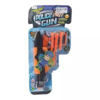 Игр. оружие Пистолет с пластм. присосками, CDR 21х12x3 см, арт. B052-60