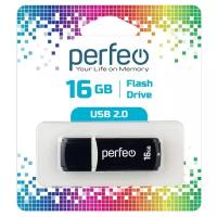 USB флешка Perfeo 16GB C02 Black