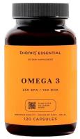 OMEGA 3 БАД bioniq essential,банка 120 капсул