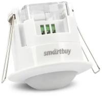 Инфракрасный датчик движения Smartbuy, встраиваемый 1200Вт, до 6м IP20 (sbl-ms-017)