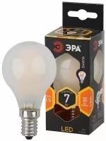 ЭРА Лампа светодиодная E14 7Вт ЭРА F-LED P45-7w-827-E14 frozed