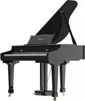Ringway GDP6320 Polish Black Цифровой рояль, 88 взвешенных клавиш, 3 педали полифония: 64 голоса