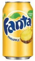 Напиток газированный Fanta Pineapple, Фанта Ананас, 0.355 л, банка