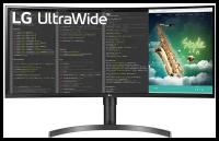 Монитор LG 35WN75C, 3440x1440, 100 Гц, *VA, Ростест (EAC), черный