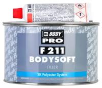 Шпатлевка HB Body PRO F211 SOFT полиэфирная светло-желтая, 1,8 кг