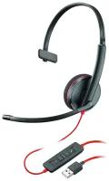 Компьютерная гарнитура Plantronics Blackwire 3210 USB-A, черный