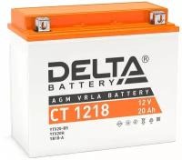 Аккумулятор Delta Battery СТ 1218 12 V, 18 Ah (177х88х154 мм)