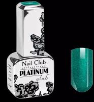 Nail Club professional Эмалевый гель-лак для ногтей с липким слоем PLATINUM CLUB 121 La Mer, 13 мл