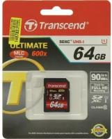 SD карта Transcend Ultimate 600X TS64GSDXC10U1