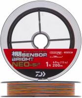 Шнур плетеный Daiwa UVF Tana Sensor Bright Neo +Si2 #1,0 0,165мм 200м (5color)