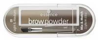 Тени для бровей `ESSENCE` BROW POWDER SET тон 01 для блондинок