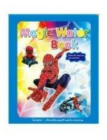 MAGIC WATER BOOK Многоразовая раскраска Человек паук