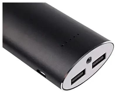 Внешний аккумулятор Maxtop Aluminium 5200 mAh - Black