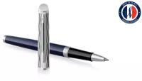 Ручка Waterman роллер Hemisphere L`Essence du Bleu (CW2166469) LaqBlue CT F черн. черн. подар.кор