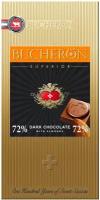 Шоколад BUCHERON SUPERIOR горький шоколад с миндалем, 100г