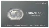 Цветные контактные линзы Urban Layer New York Gray 12 месяцев, -4.50 / 14 / 8.6, Gray 2 шт