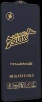 Защитное противоударное стекло Mobix для Samsung Galaxy A50 / A50s / A30 полноэкранное полноклеевое Anti-Static