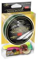 Плетеный шнур Mikado NIHONTO OCTA BRAID 0,18 green (150 м) - 16.40 кг. Z24G-018