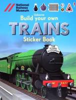 Build Your Own Trains Sticker Book | Tudhope Simon | Книга на Английском