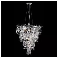 Люстра Crystal Lux ROMEO SP10 CHROME D600, E14, 600 Вт