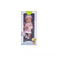 Пупс JUNFA toys Pure Baby, 35см, WJ-B9969 розовый