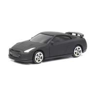 Машина металлическая Nissan GTR (R35), черный матовый цвет