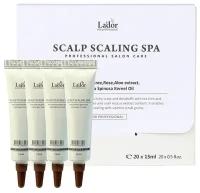 Сыворотка-пилинг LA'DOR для кожи головы Scalp Scaling Spa, 20 штук х 15 г