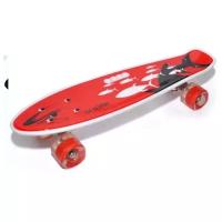 Пенни борд Lboard shark 22 red