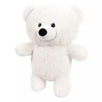 Мягкая игрушка ABtoys Флэтси Медведь белый, 24 см, белый