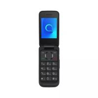 "Мобильный телефон Alcatel 2053D OneTouch черный раскладной 2Sim 2.4"" 240x320 0.3Mpix GSM900/1800 GSM1900 MP3 FM microSD max21Gb"