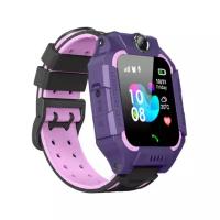 Детские умные часы Smart Baby Watch Q19 / RW02, розовый/фиолетовый