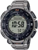 Наручные часы CASIO Pro Trek Casio PRG-340T-7, серый, серебряный