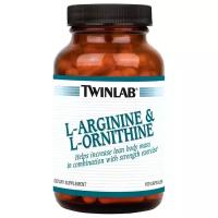 Аминокислоты Twinlab L-Arginine/L-Ornithine 100 caps